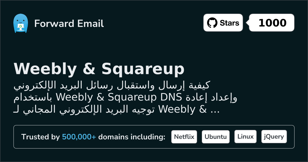 كيفية إعداد البريد الإلكتروني باستخدام Weebly & Squareup