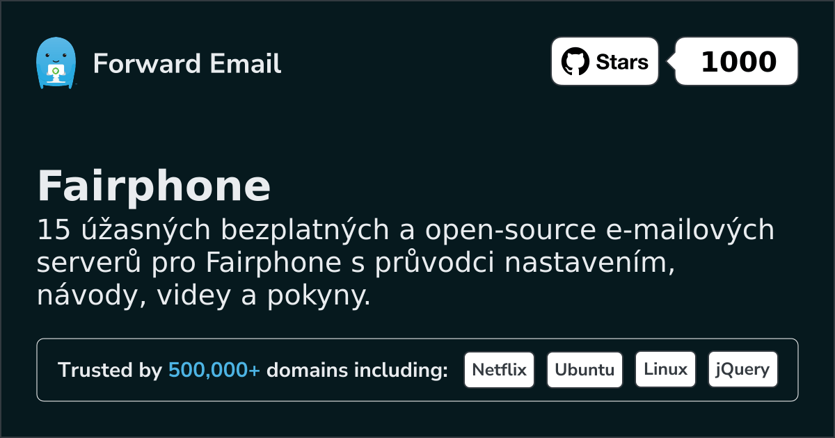 15 Amazing Open Source Email Servers for Fairphone in 2026