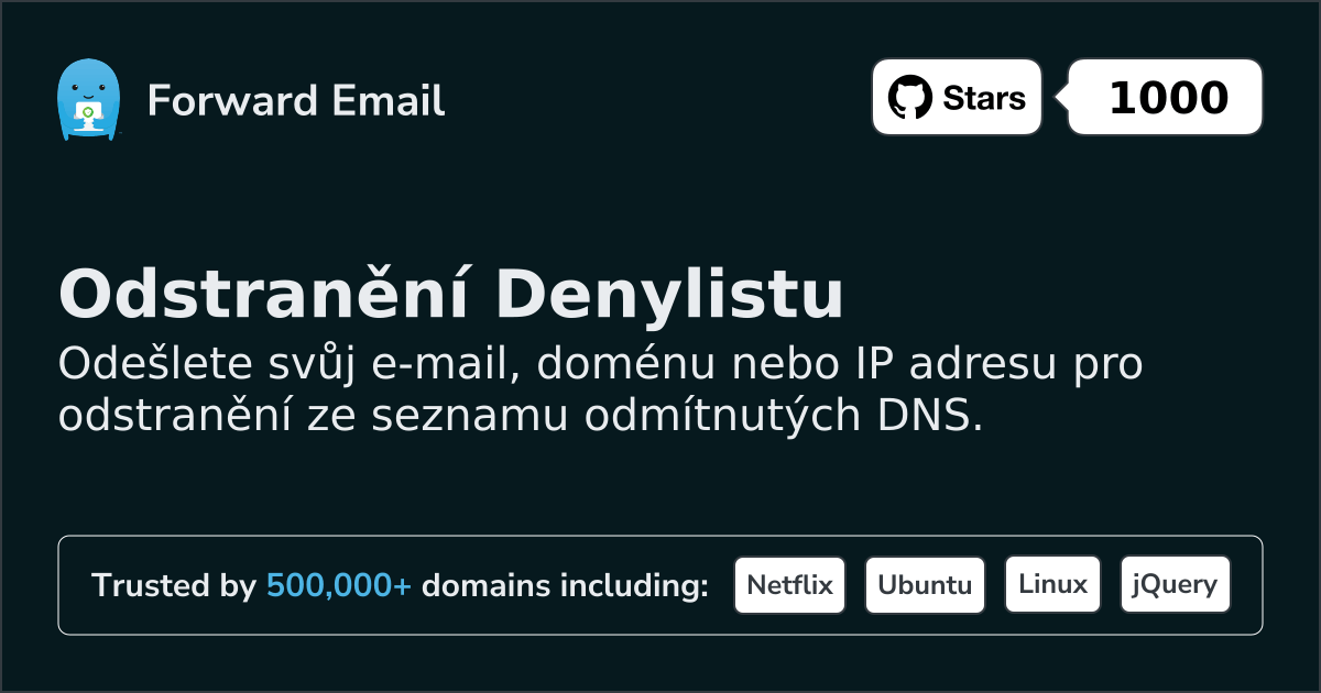 Odstranění Denylistu