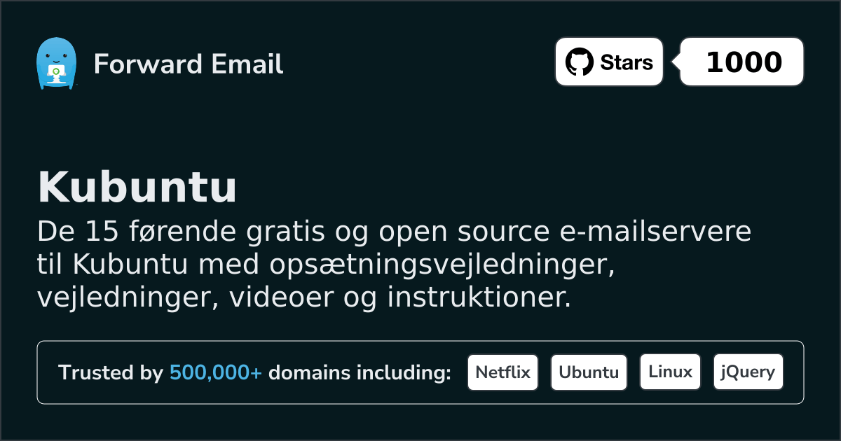 15 Leading Open Source Email Servers for Kubuntu in 2026