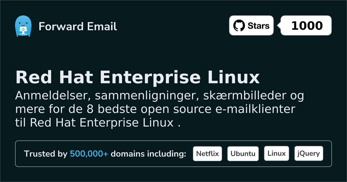8 Top Open Source Email Clients for Red Hat Enterprise Linux in 2026