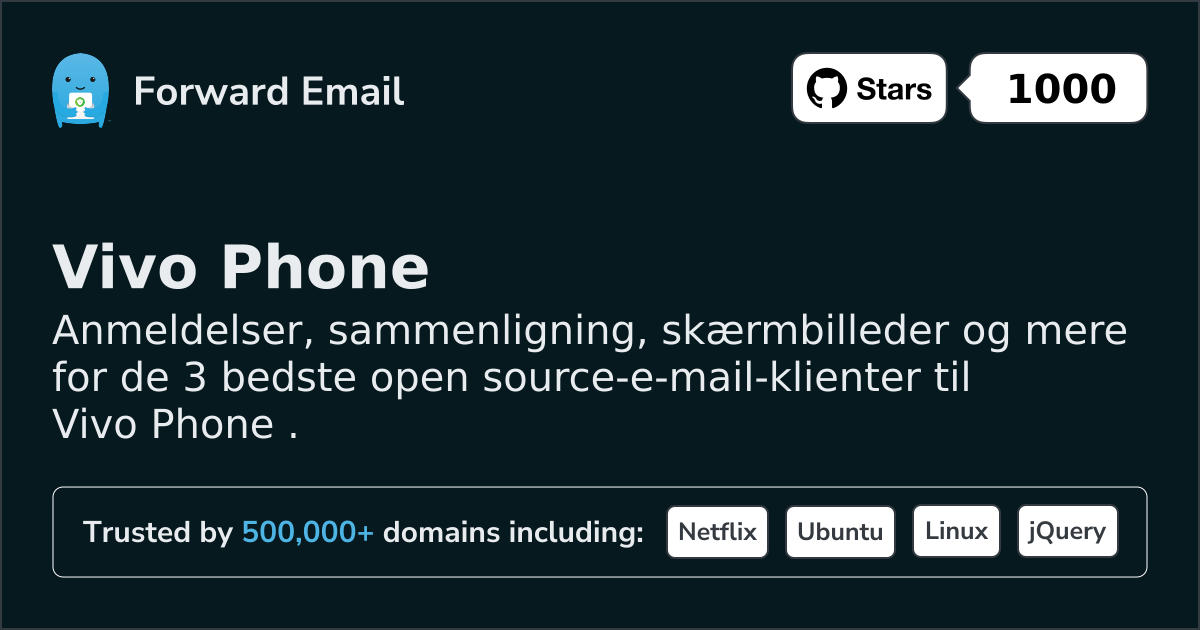 3 Top Open Source Email Clients for Vivo Phone in 2026