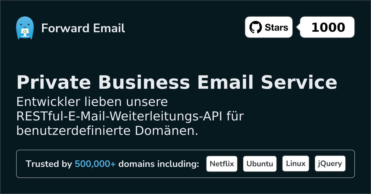 Entwickler-E-Mail-API für benutzerdefinierte Domänen und Webhooks