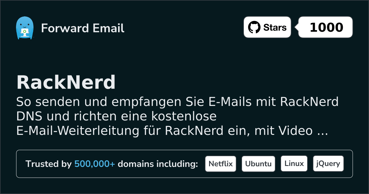 So richten Sie E-Mail mit RackNerd ein