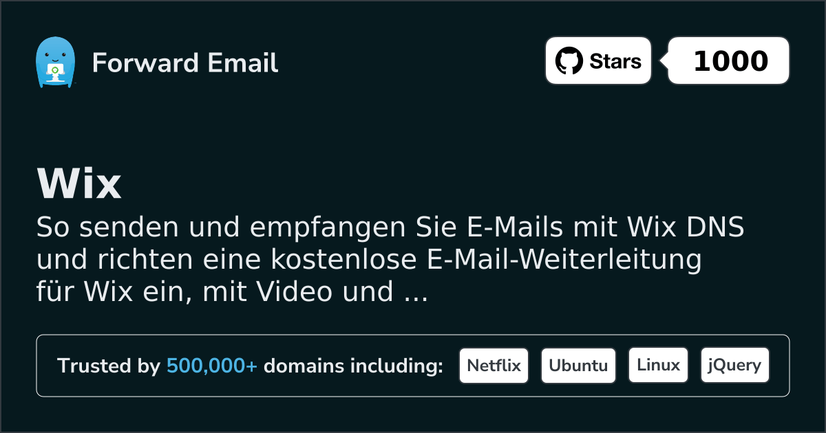 So richten Sie E-Mail mit Wix ein