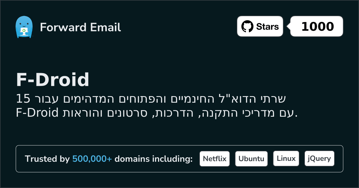 15 Amazing Open Source Email Servers for F-Droid in 2026