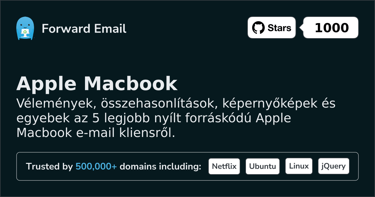 5 Best Open Source Email Clients for Apple Macbook in 2026