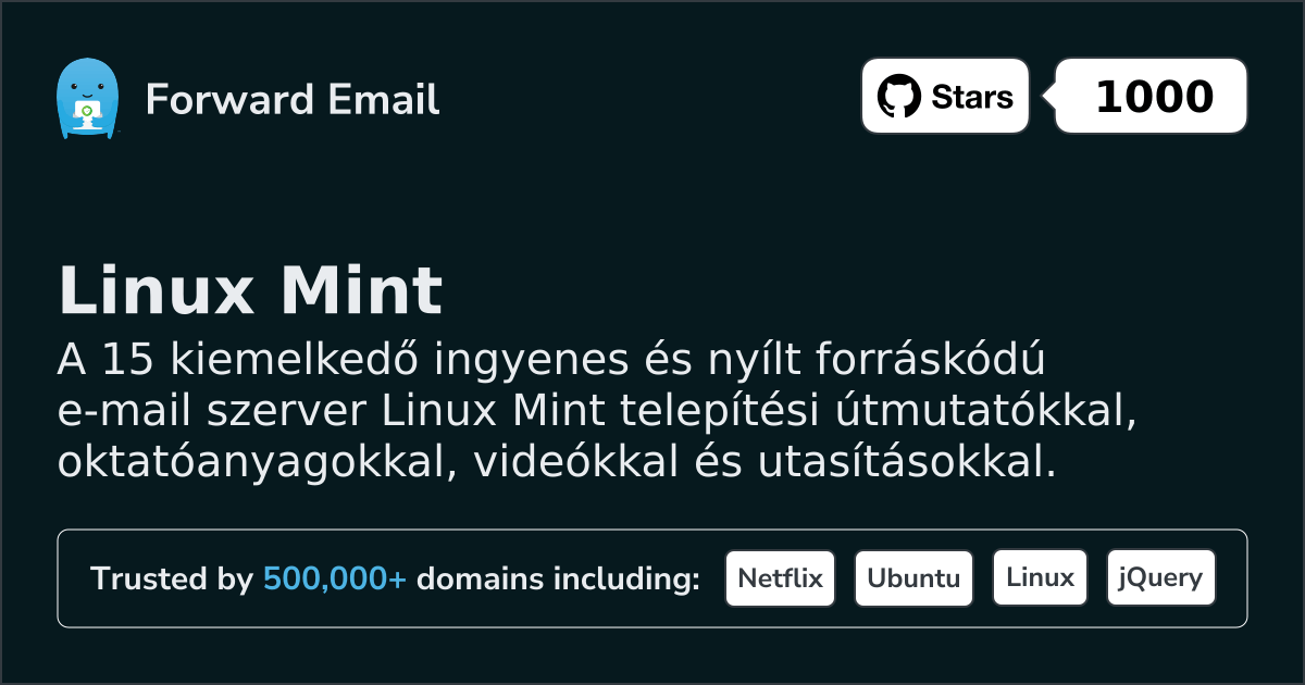 15 Outstanding Open Source Email Servers for Linux Mint in 2026