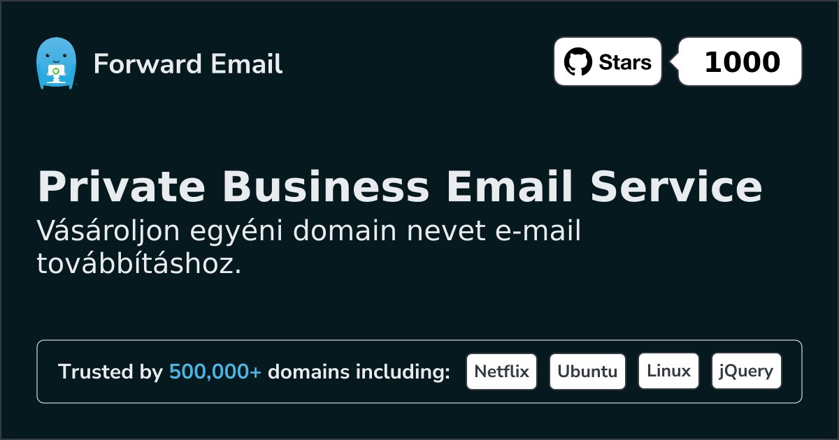 Egyéni domain regisztrálása e-mailhez