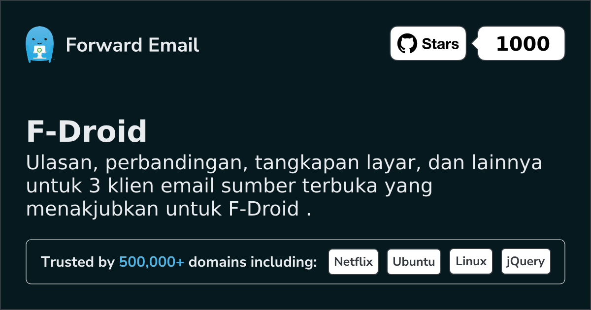 3 Amazing Open Source Email Clients for F-Droid in 2026