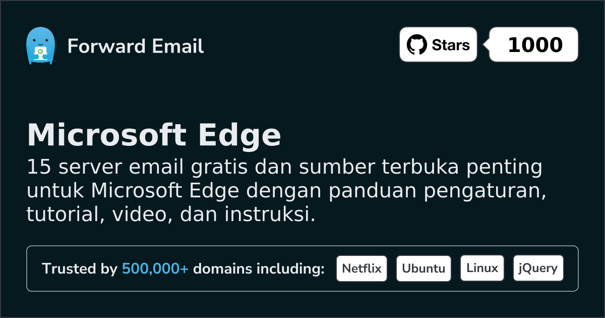 15 Important Open Source Email Servers for Microsoft Edge in 2026