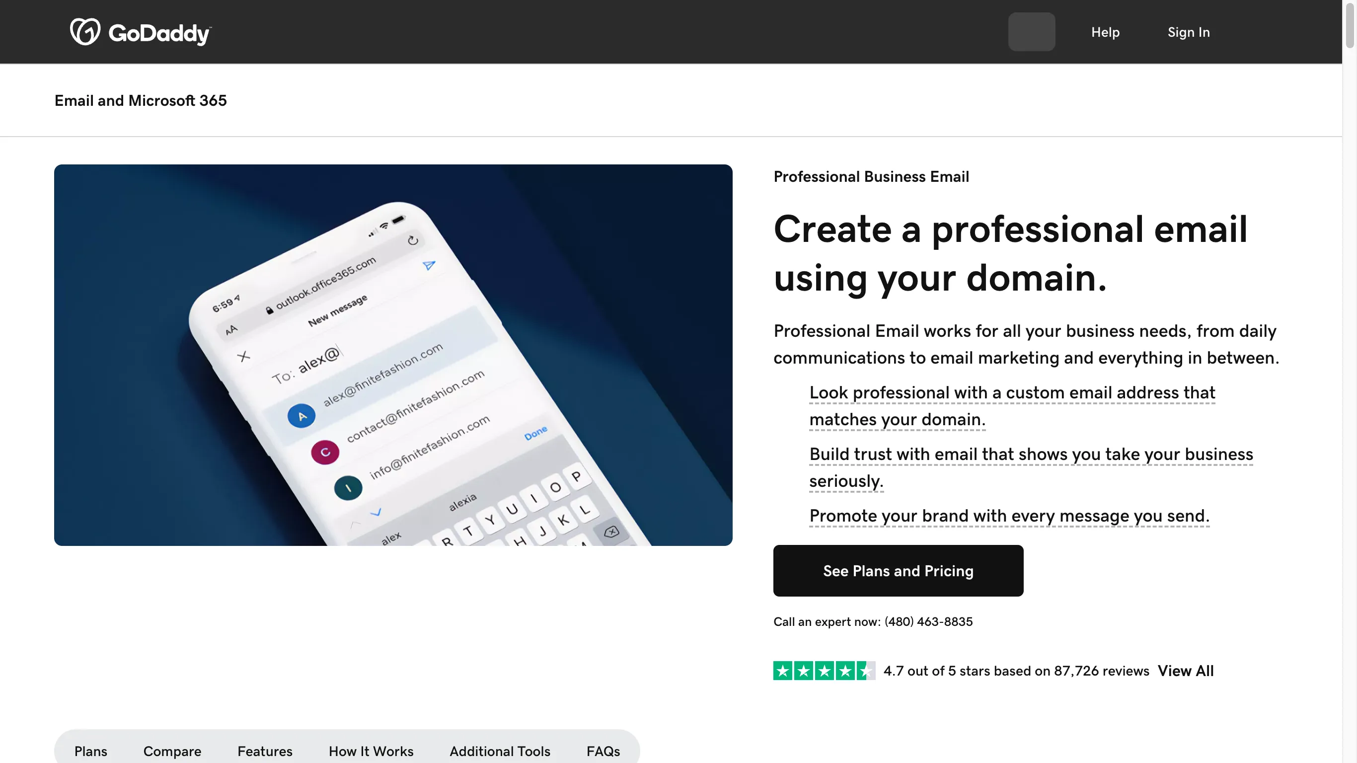 GoDaddy is a closed-source email service.