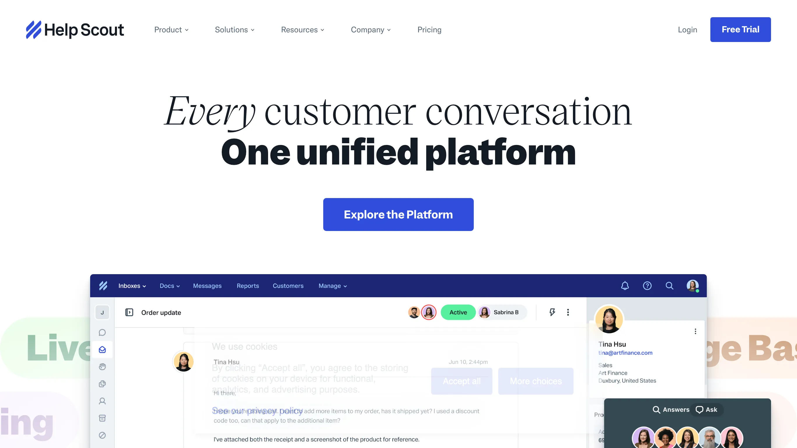 Help Scout is a closed-source email service.