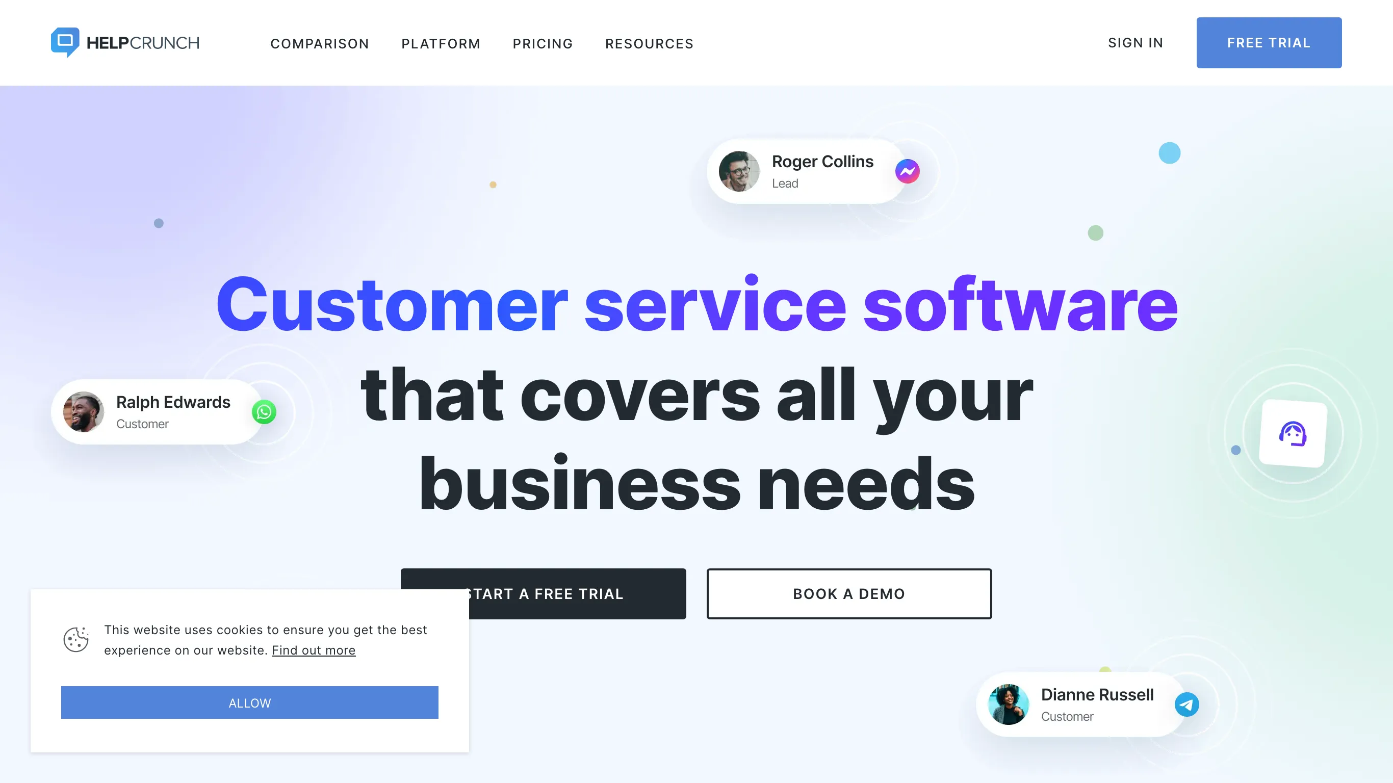 HelpCrunch is a closed-source email service.