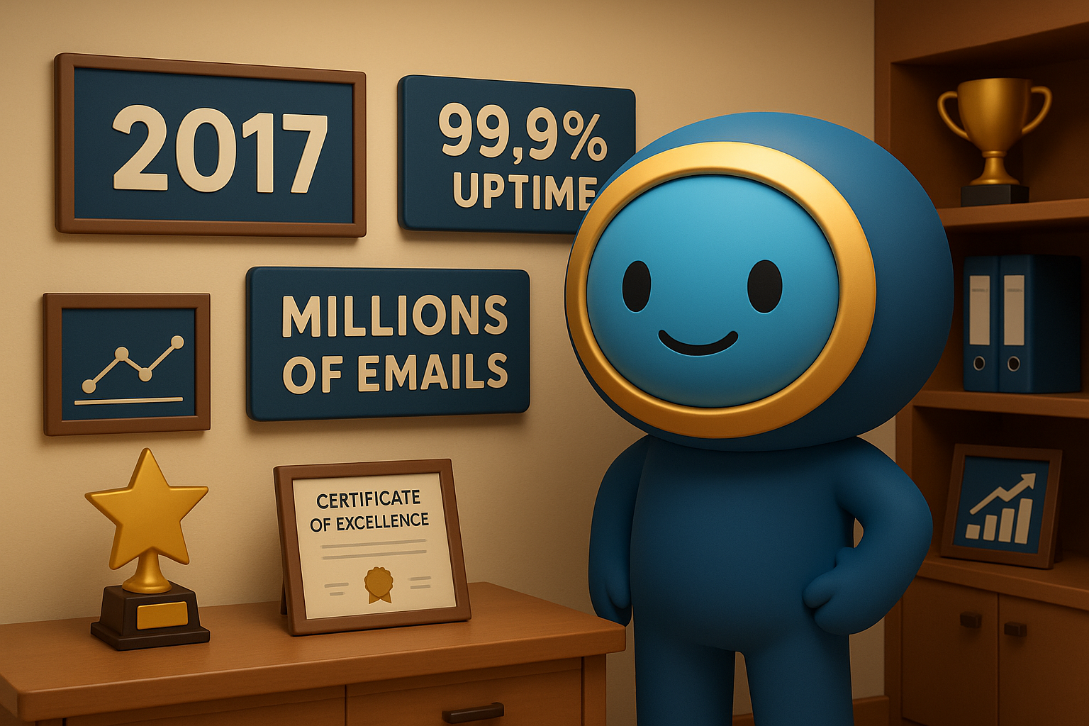 Historik för vidarebefordran av e-post