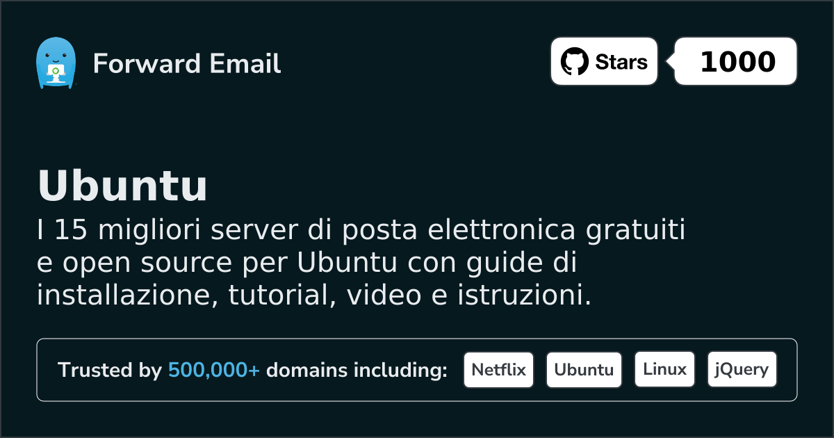 15 Top Open Source Email Servers for Ubuntu in 2026