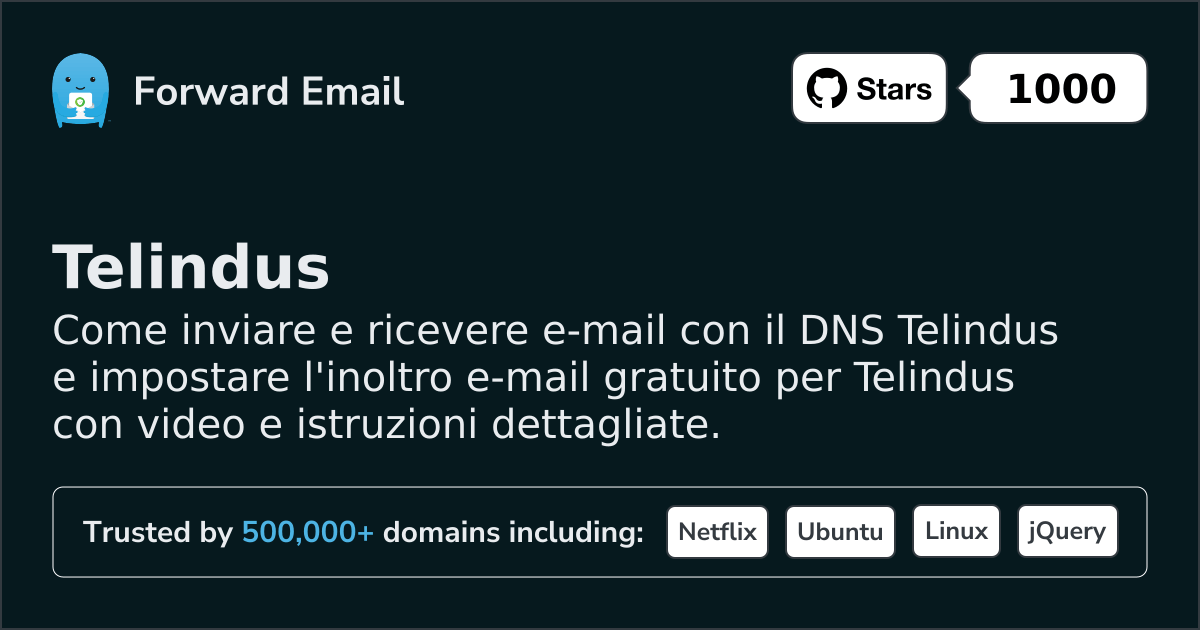Come configurare l'email con Telindus