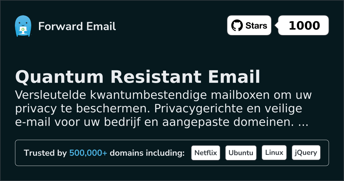 Quantum Resistant Email Service in 2026