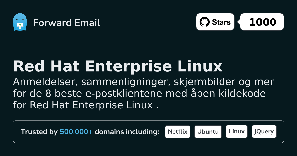 8 Top Open Source Email Clients for Red Hat Enterprise Linux in 2026