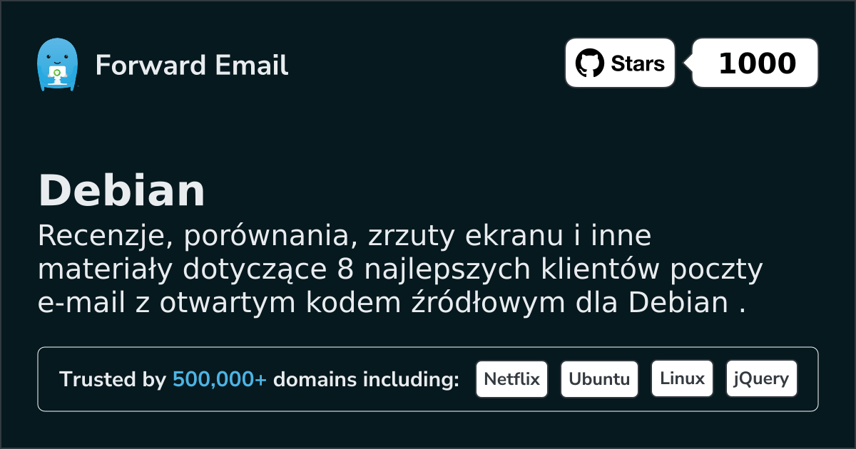 8 Greatest Open Source Email Clients for Debian in 2026