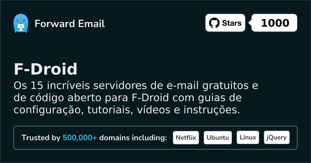 15 Amazing Open Source Email Servers for F-Droid in 2026