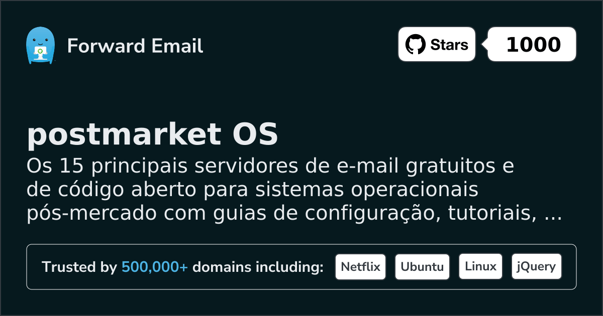 15 Top Open Source Email Servers for postmarket OS in 2026