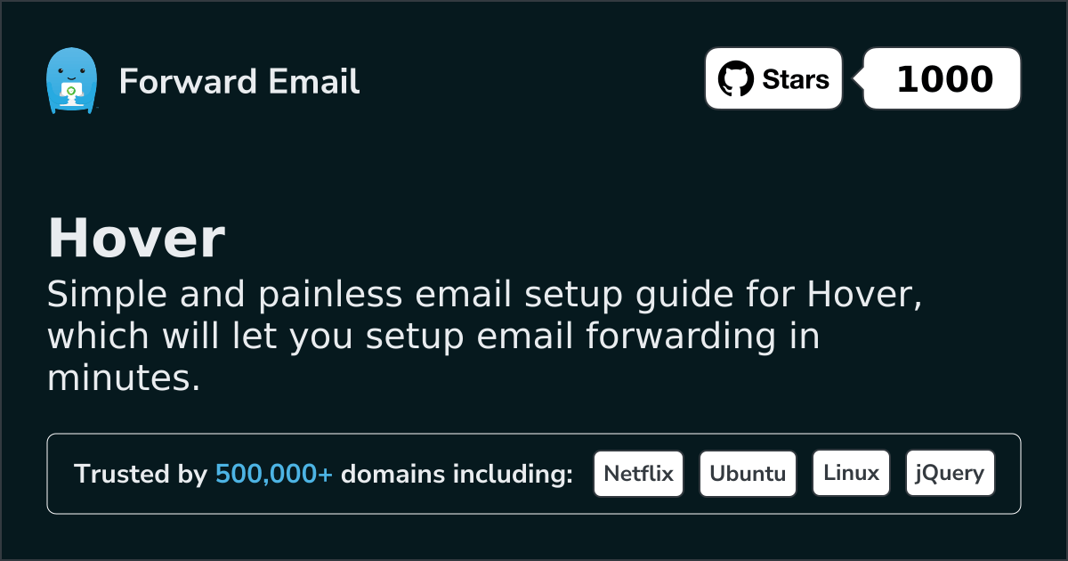 Como configurar e-mail com Hover