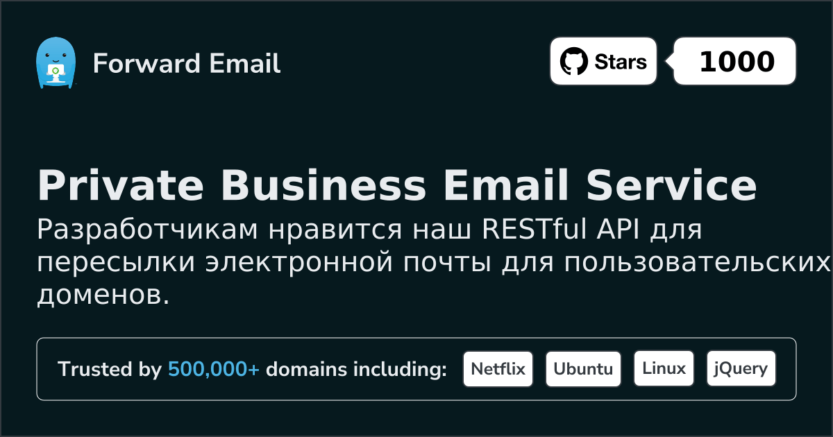 API электронной почты разработчика для пользовательских доменов и веб-перехватчиков